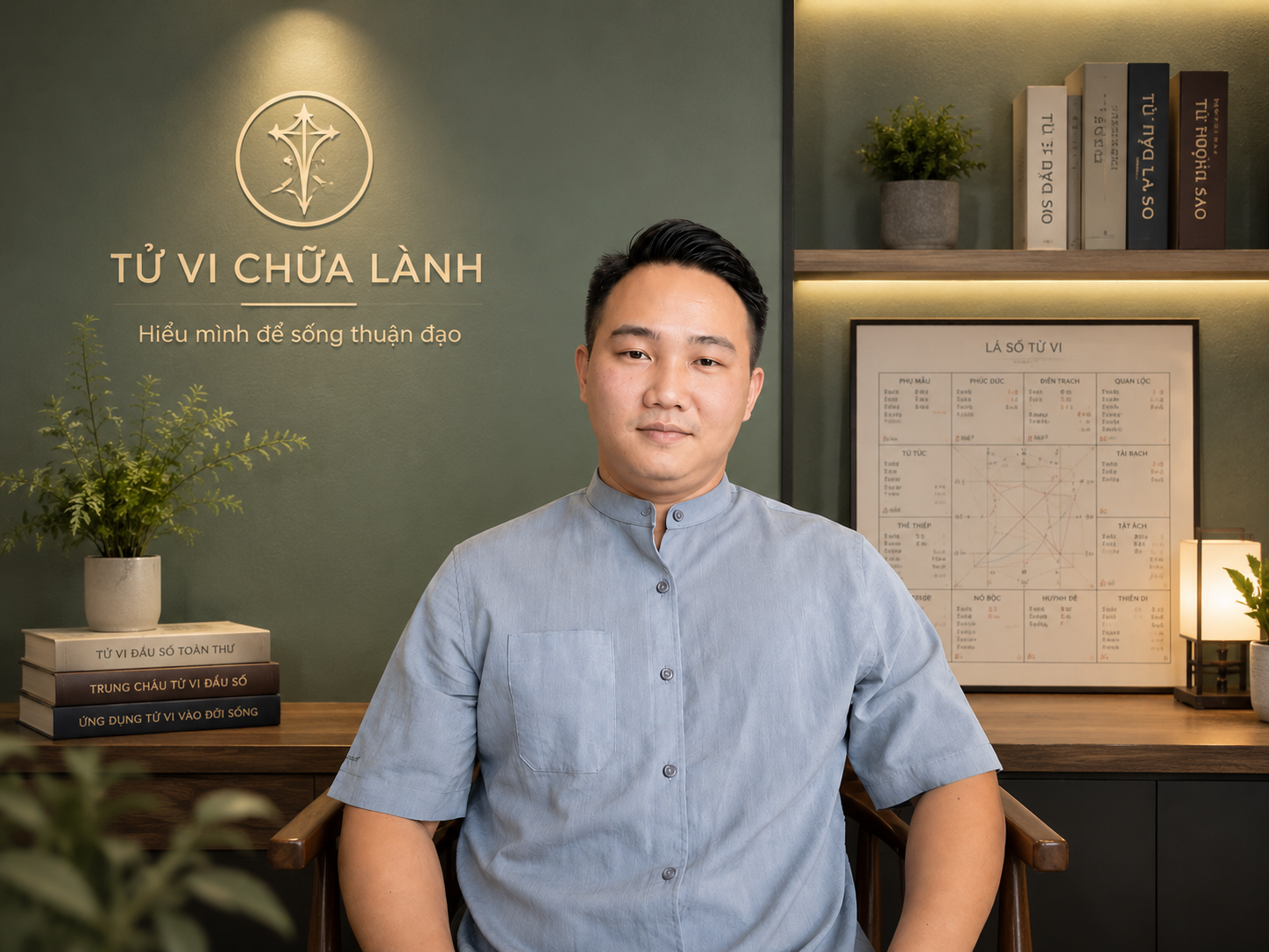 Thầy Nhật Mạnh - giảng viên của Bộ tộc Tử Vi Chữa Lành