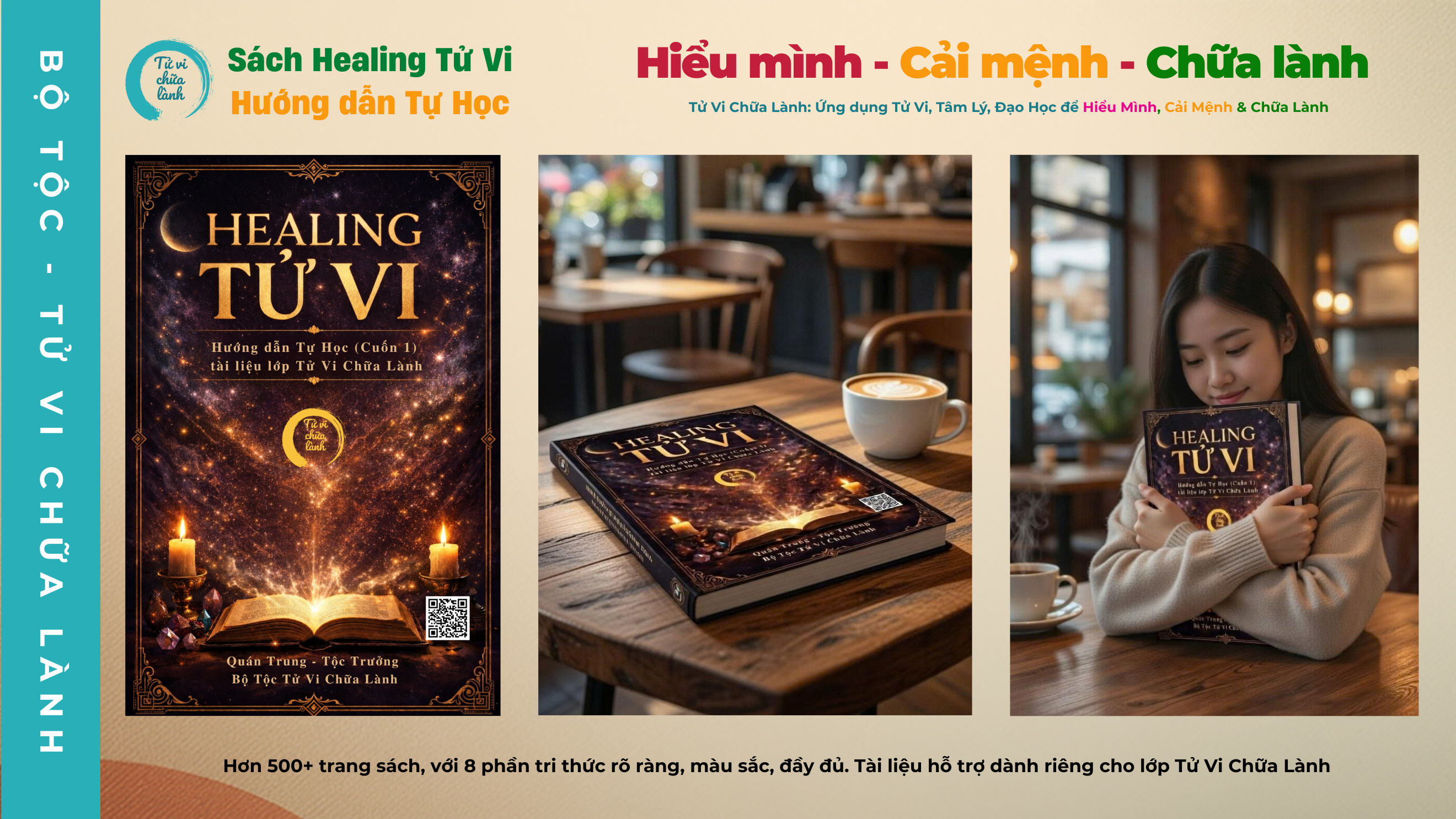 Sách Healing Tử Vi hơn 500 trang